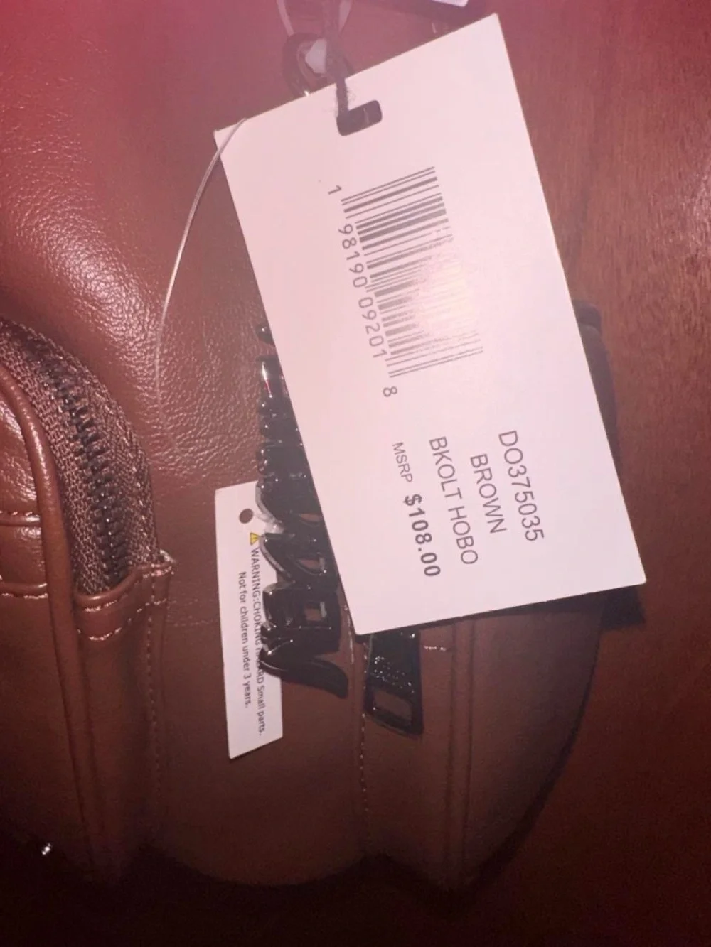 Steve Madden BKolt Hobo Bag, brown